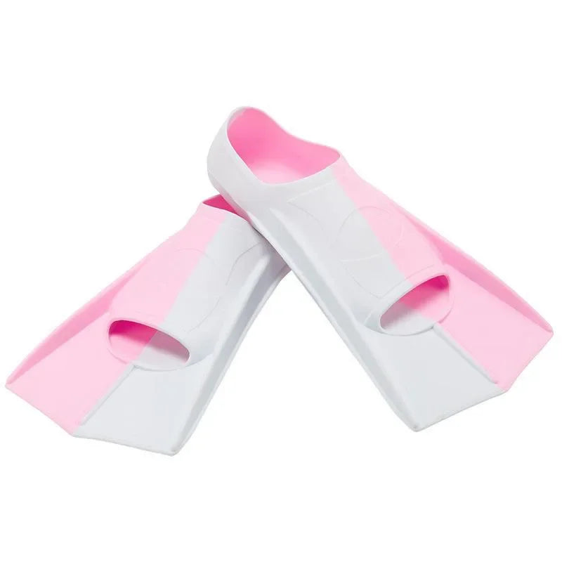 Swimming Fins Men'S Women'S Silicone Short Fin Frog Swimming Lightweight Diving Training Footplate for Adults and Children