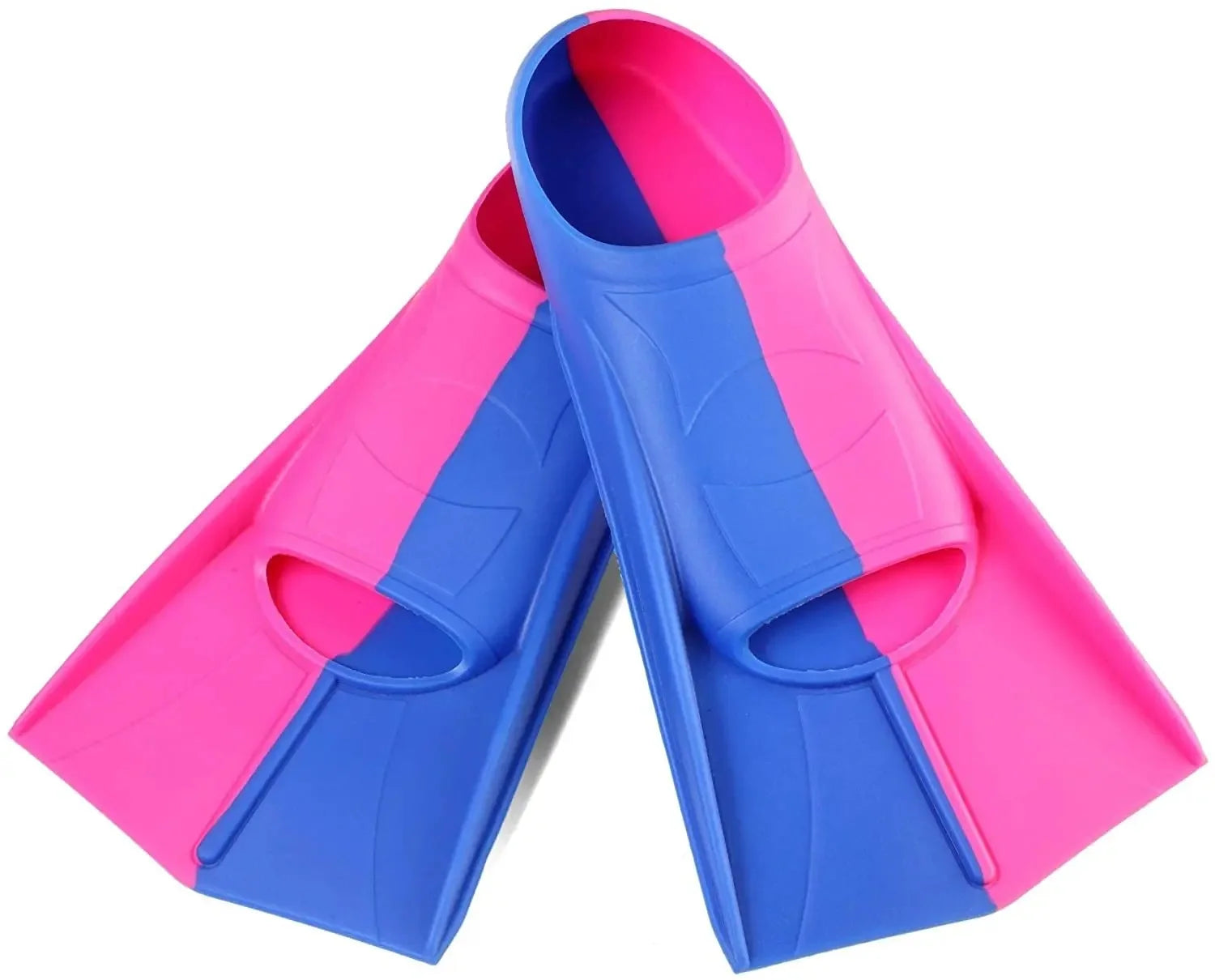 Swimming Fins Men'S Women'S Silicone Short Fin Frog Swimming Lightweight Diving Training Footplate for Adults and Children